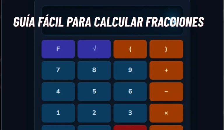 Cómo Calcular Fracciones con Calculadora Alicia 1 Cómo calcular fracciones con ejemplos prácticos